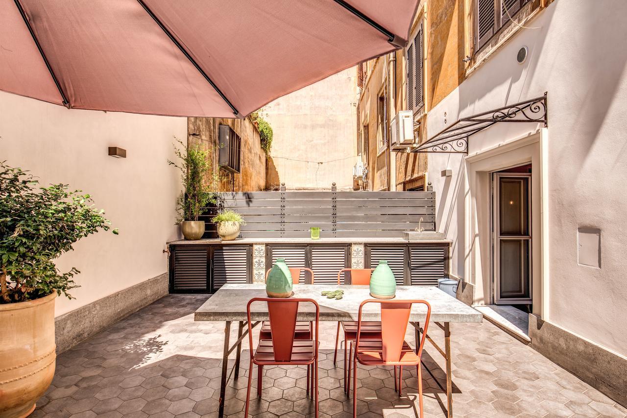 Decharme Apartment With Terrace In Monti Roma Ngoại thất bức ảnh